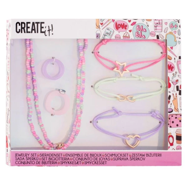 CREATE IT! JEWELRY SET BEAUTY - 4 DESIGNS