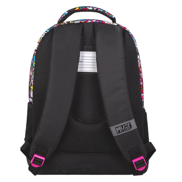 MUST TEAM ΤΣΑΝΤΑ ΠΛΑΤΗΣ 32X18X43 εκ. ΜΕ 3 ΘΗΚΕΣ - TOKIDOKI CACTUS