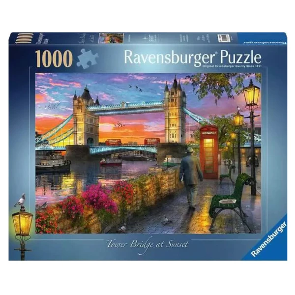 RAVENSBURGER ΠΑΖΛ 1000 τεμ. ΓΕΦΥΡΑ ΤΟΥ ΠΥΡΓΟΥ