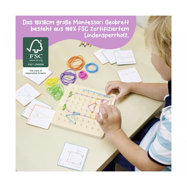 EICHHORN MONTESSORI EDUCATIONAL GEO BOARD