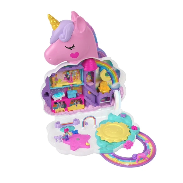 POLLY POCKET MINI BEAUTY SALON UNICORN