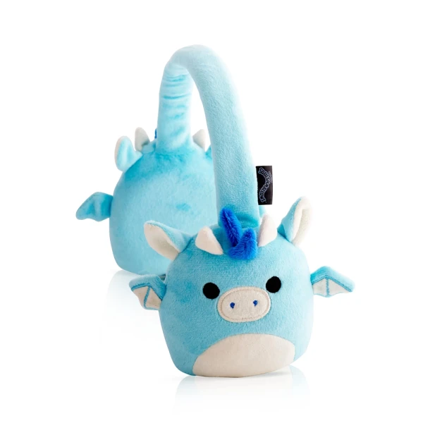 SQUISHMALLOWS PLUSH BLUETOOTH HEADPHONES - TATIANA THE DRAGON