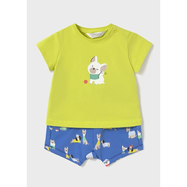 MAYORAL SET TROUSERS SHORT ELECTRIC BLUE
