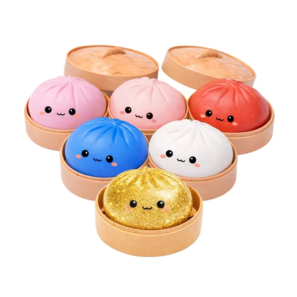KEYCRAFT LUCKY BAO MINI SQUISHY DUMPLING SURPRISE