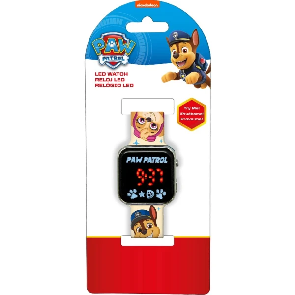 KIDS LED WATCH - PAW PATROL