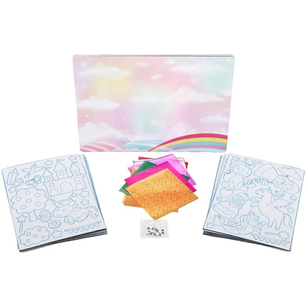 SKILLMATICS FOIL FUN ACTIVITY BOOK - UNICORNS & PRINCESSES