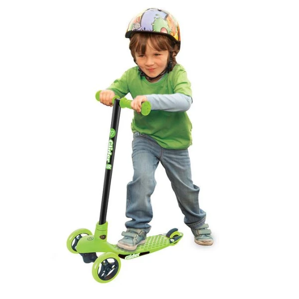 YVOLUTION SCOOTER  Y GLIDER AIR GREEN