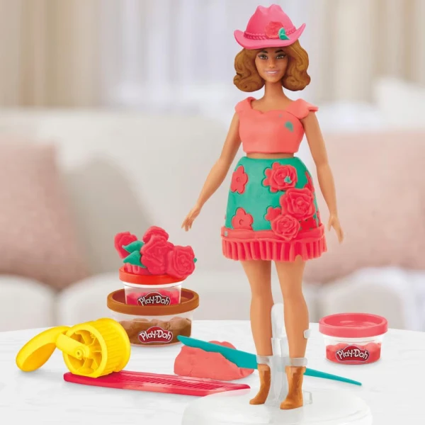 PLAY-DOH BARBIE FLORALS AND FRINGE
