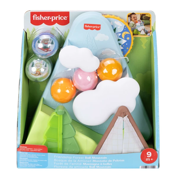 FISHER PRICE ΠΑΙΧΝΙΔΙ ΔΡΑΣΤΗΡΙΟΤΗΤΩΝ ΒΟΥΝΟ ΜΕ ΜΠΑΛΙΤΣΕΣ