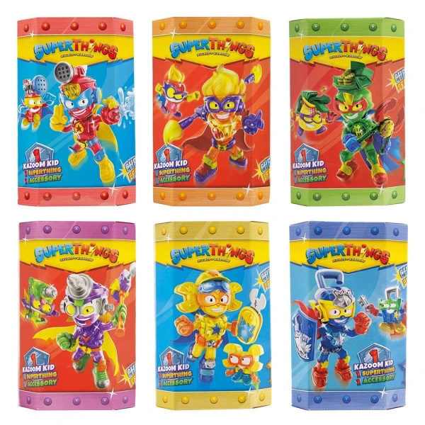 SUPERTHINGS RESCUE FORCE FIGURE WITH KAZOOM KID FOR AGES 4+