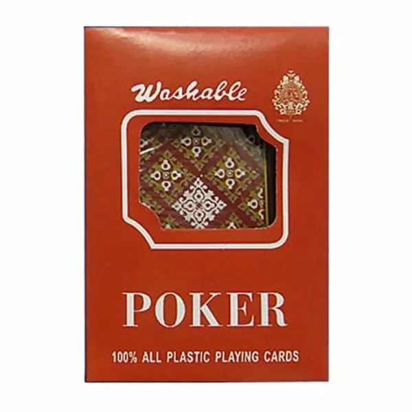 SINGLE PLASTIC CARDS - RED