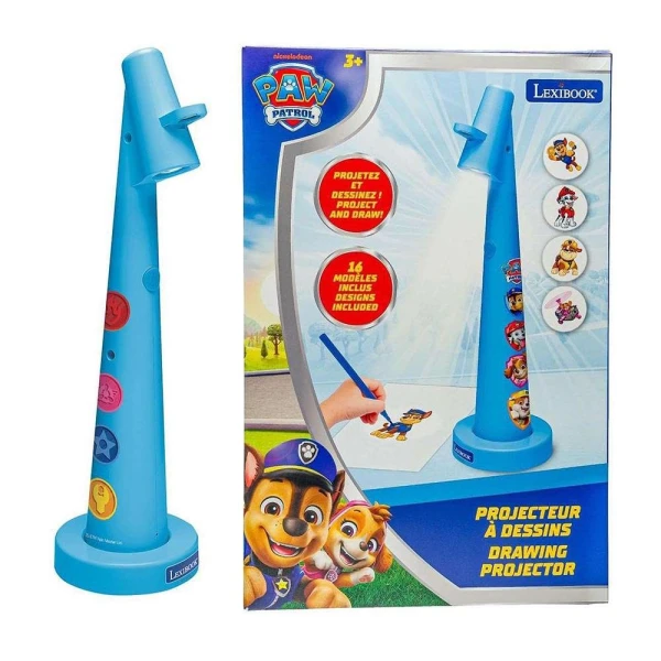 LEXIBOOK ΣΧΟΛΗ ΖΩΓΡΑΦΙΚΗΣ PAW PATROL ΜΕ ΠΡΟΤΖΕΚΤΟΡΑ
