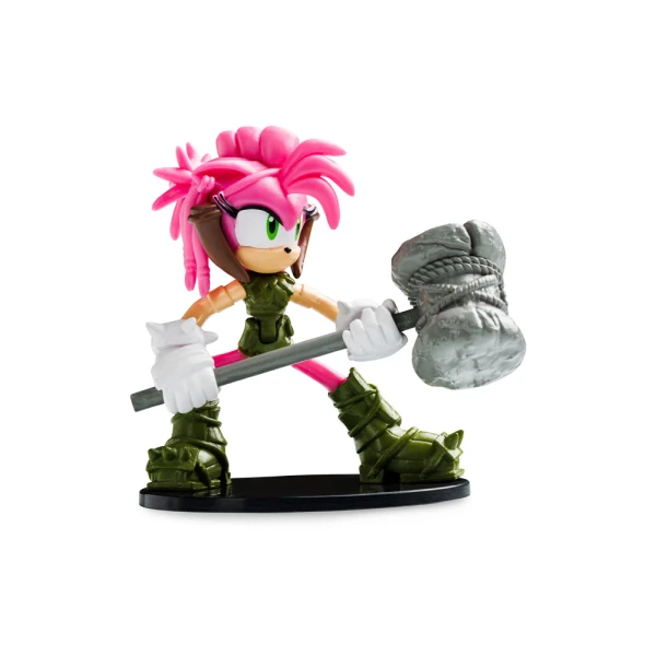 P.M.I. SONIC ARTICULATED ACTION FIGURES 7.5cm 6PACK S1