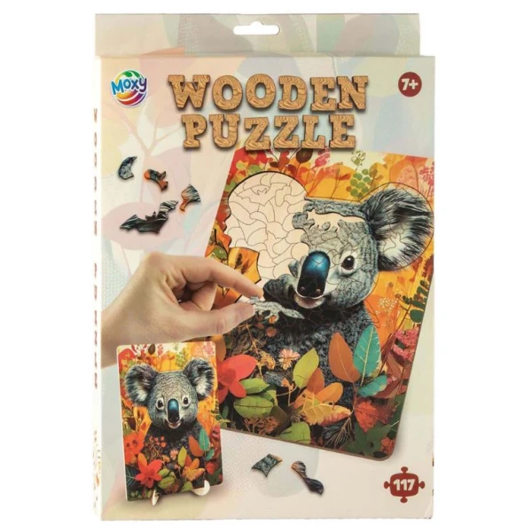 WOODEN PUZZLE IN 6 UNIQUE DESIGNS