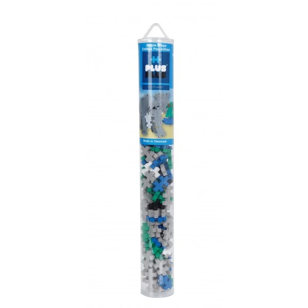 PLUS PLUS BRICKS IN TUBE 100 pcs ZOO