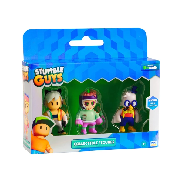 STUMBLE GUYS MYTHIC ΣΥΛΛΕΚΤΙΚΕΣ ΦΙΓΟΥΡΕΣ 3-PACK - 5 ΣΧΕΔΙΑ