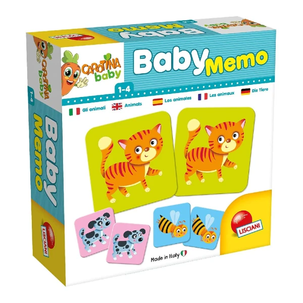 LISCIANI EDUCATIONAL CAROTINA BABY MEMO THE ANIMALS