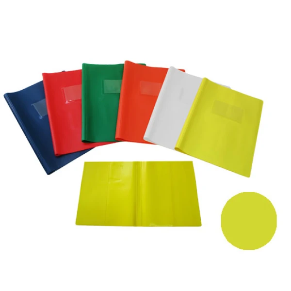 NOTEBOOK\'S COVERS YELLOW 17X25/CASE 1pcs.