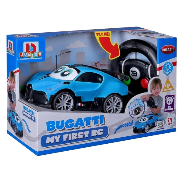 BURAGO RC CAR MY FIRST RC BUGATTI DIVO