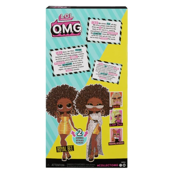 L.O.L. SURPRISE O.M.G. HoS DOLL ΚΟΥΚΛΑ ROYAL BEE