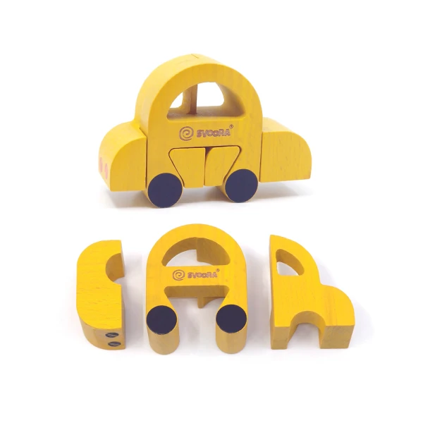 SVOORA SVOORIDLES 3D PUZZLE WOODEN CAR