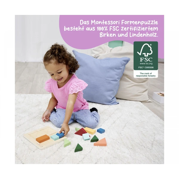 EICHHORN MONTESSORI ΕΚΠΑΙΔΕΥΤΙΚΟ ΠΑΖΛ ΜΕ ΣΧΗΜΑΤΑ