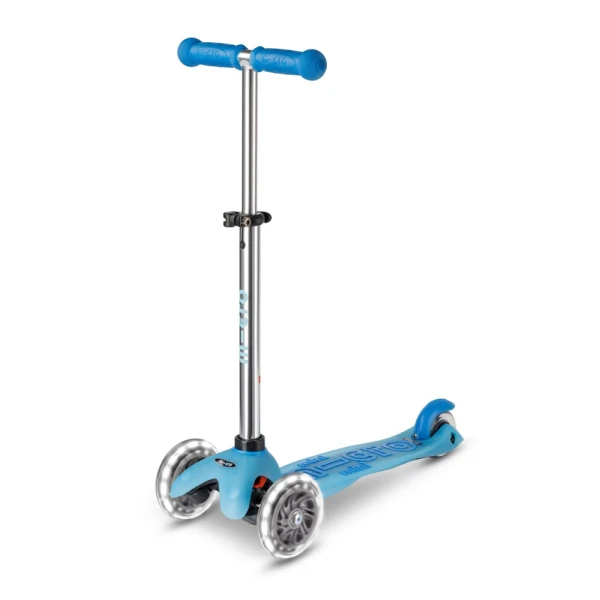 MINI MICRO 3ΤΡΟΧΟ ΠΑΤΙΝΙ DELUXE GLOW LED - ARCTIC BLUE