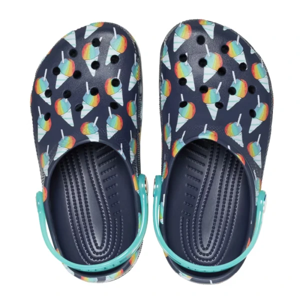 CROCS CLASSIC CLOG K SNOW CONE NAVY