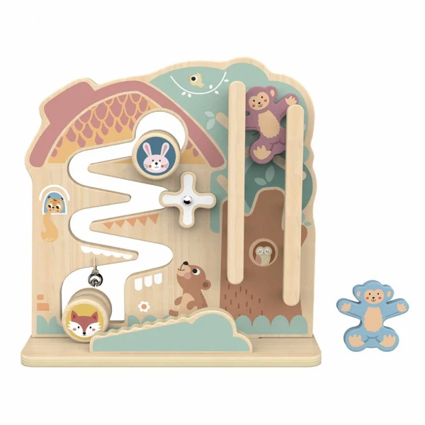 TOOKY TOY 2 ΣΕ 1 ΞΥΛΙΝΟΣ ΠΙΝΑΚΑΣ ΔΡΑΣΤΗΡΙΟΤΗΤΩΝ