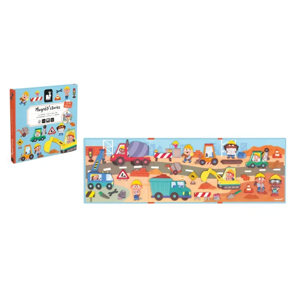 JANOD MAGNETIC BOOK THE WORKSHOP STORIES FOR 3+