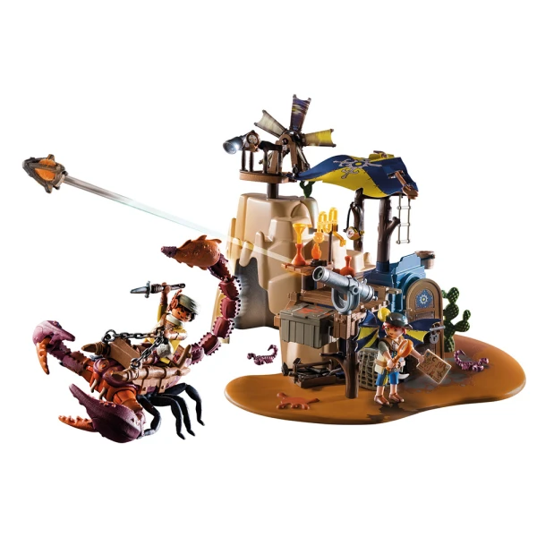 PLAYMOBIL NOVELMORE SAL\'AHARI SANDS - ΜΥΣΤΙΚΗ ΒΑΣΗ ΜΕ ΓΙΓΑΝΤΙΟ ΣΚΟΡΠΙΟ