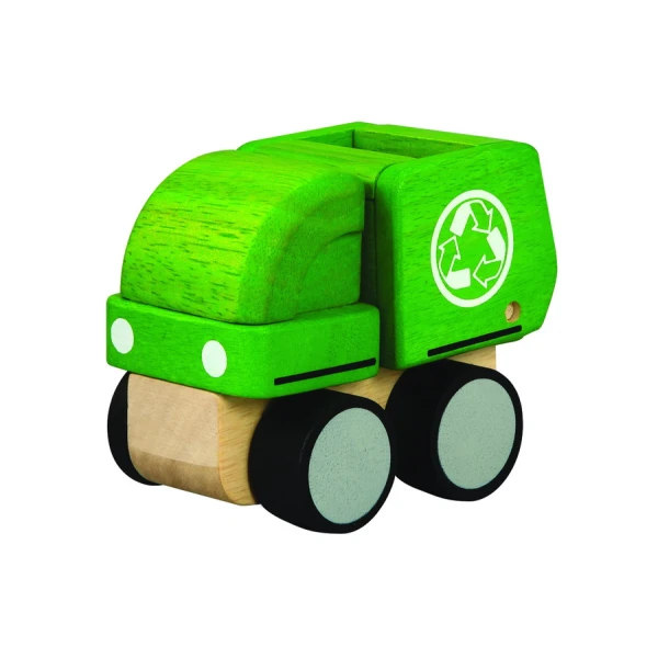 ΞΥΛΙΝΟ ΠΑΙΧΝΙΔΙ PLAN TOYS - MINI GARBAGE TRUCK