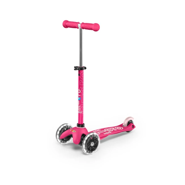 MICRO 3ΤΡΟΧΟ ΠΑΤΙΝΙ MINI MICRO DELUXE GLOW LED FROSTY PINK
