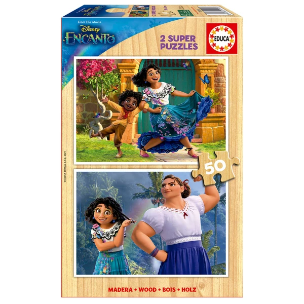 EDUCA ΠΑΖΛ 2X50 τεμ. ENCANTO DISNEY 