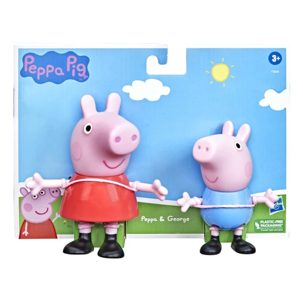PEPPA PIG SET 2 FIGURES - 2 DESIGNS