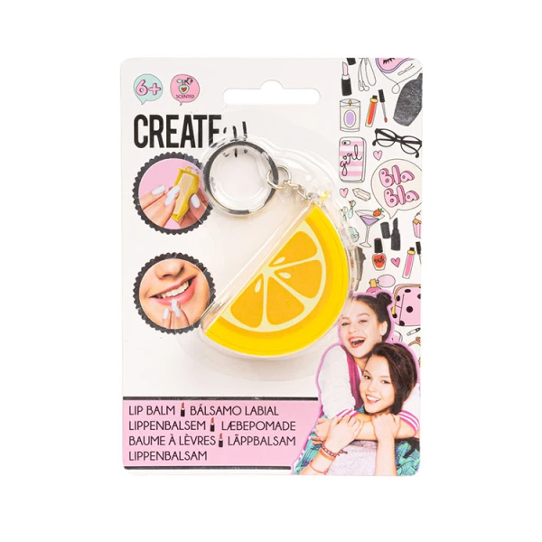 CREATE IT!LIP BALM KEYCHAIN - 3 DESIGNS