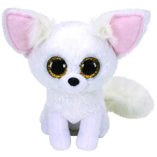 TY BEANIE BOOS PHOENIX PLUSH FOX WHITE 15CM