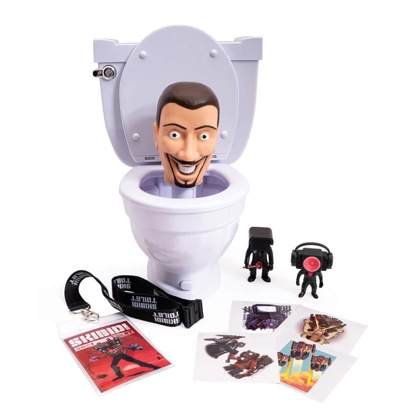 SKIBIDI TOILET TOILET WITH ACCESSORIES