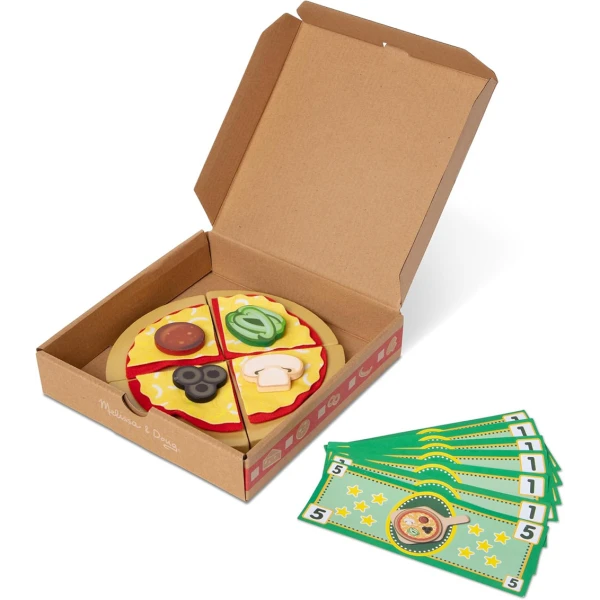MELISSA & DOUG ΣΕΤ ΞΥΛΙΝΟΣ ΠΑΓΚΟΣ ΓΙΑ ΠΙΤΣΑ
