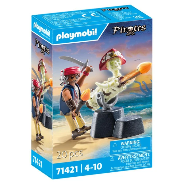 PLAYMOBIL PIRATES CANON MASTER