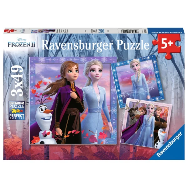 RAVENSBURGER PUZZLE 3X49 pcs FROZEN 2