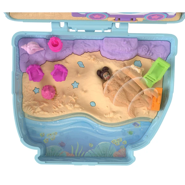POLLY POCKET POLLY\'S WORLD - SET SEASIDE PUPPY RIDE