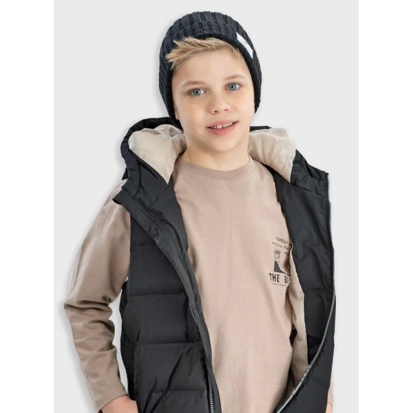 ENERGIERS BLOUSE BOY SMOKE GREY