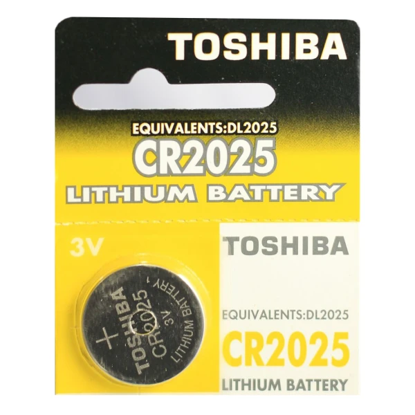 TOSHIBA ΜΠΑΤΑΡΙΑ COIN ΛΙΘΙΟΥ CR-2025
