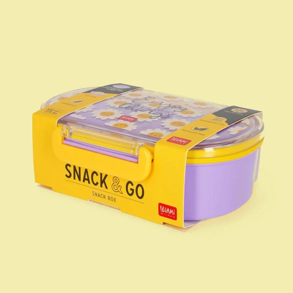 LEGAMI LUNCH BOX 500ml WITH 2 COMPARTMENTS - DAISY