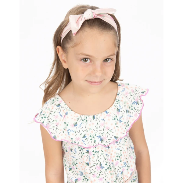 ENERGIERS OVERALL SHORT PANTS BEBE GIRL CHINTZ