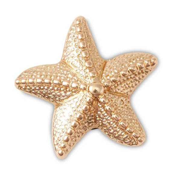 CROCS CHARM GOLD STAR FISH