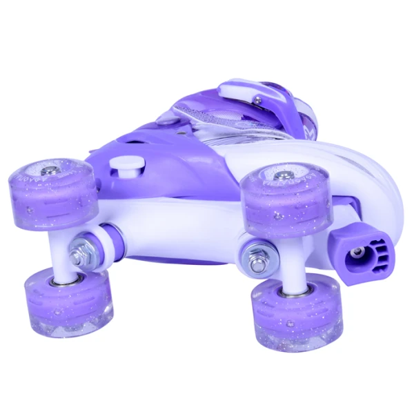 ADJUSTABLE KIDS ROLLER SKATES No 39-42 LILAC