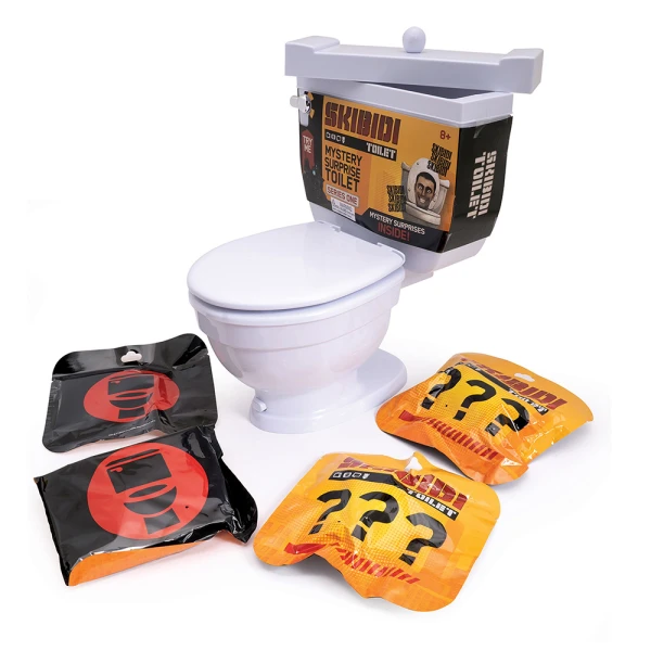 SKIBIDI TOILET TOILET WITH ACCESSORIES