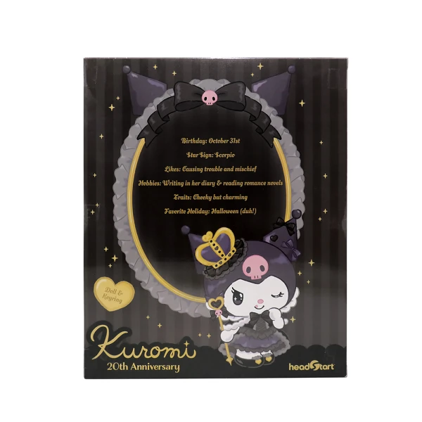 HELLO KITTY ΕΠΕΤΕΙΑΚΗ ΚΟΥΚΛΑ KUROMI 33 εκ.